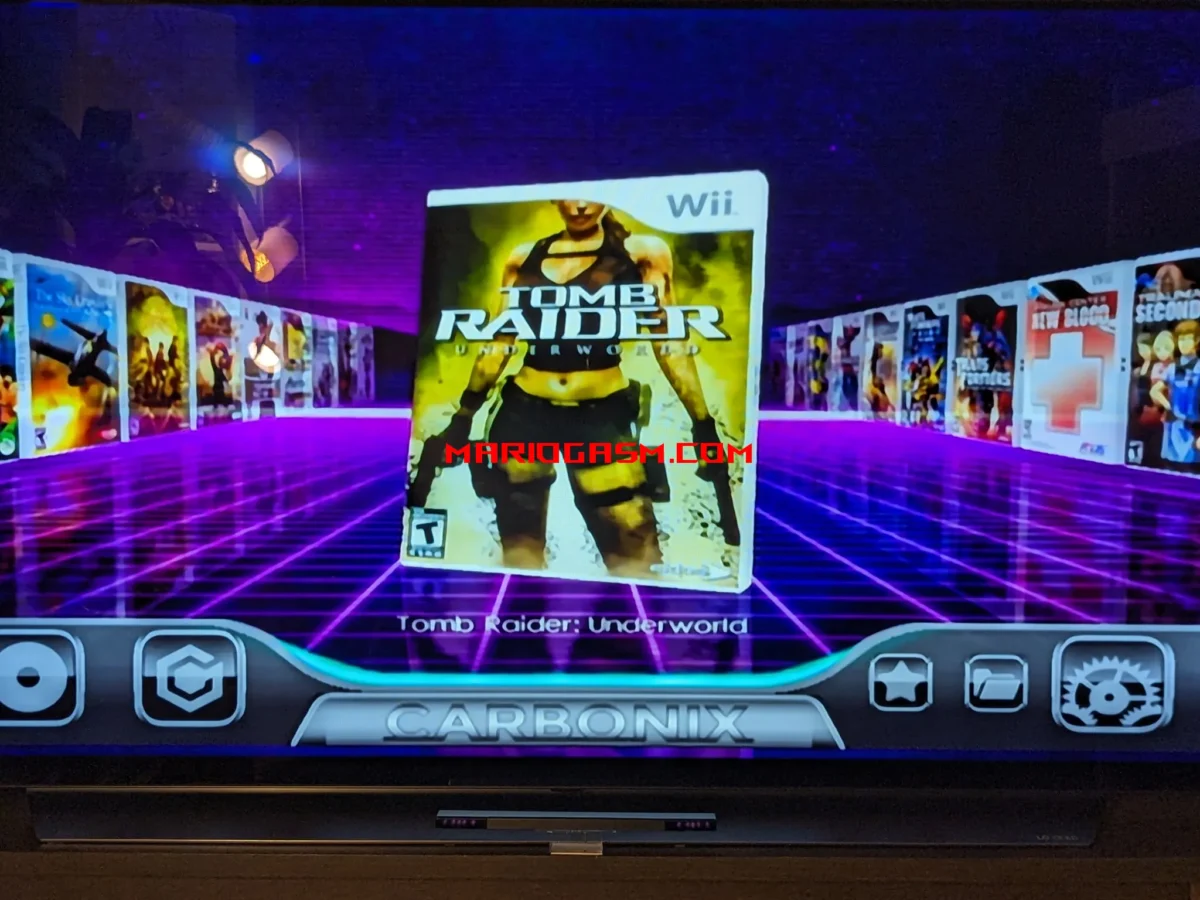 Classic Tomb Raider from Wii. Retro games and gaming.
