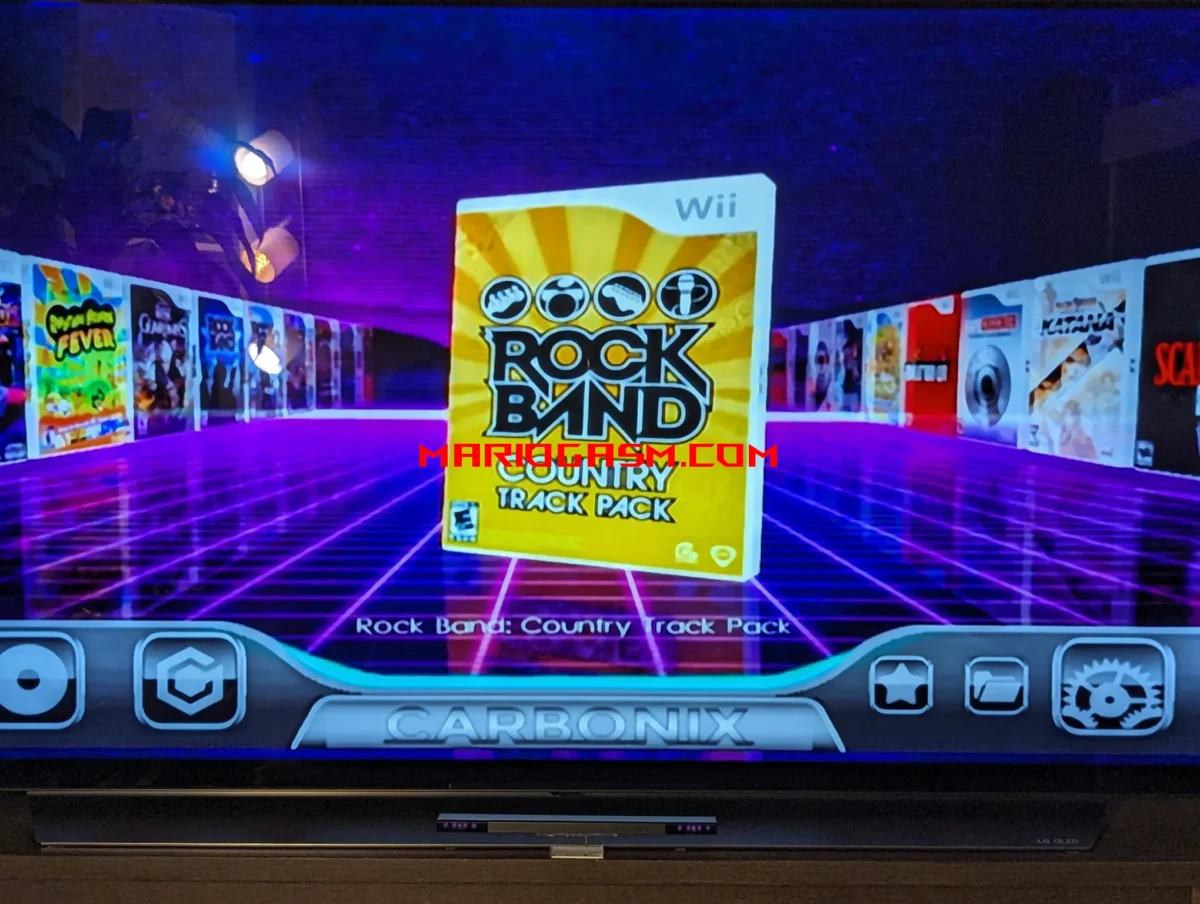 Lots of Rock Band and Guitar Hero. Classic Wii gaming. Retro games and 2TB Wii.